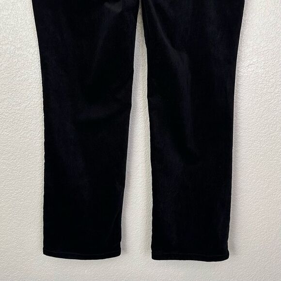 Chico's Velvet Black Fly-Front Jeggings, Size 12 - Picture 7 of 11